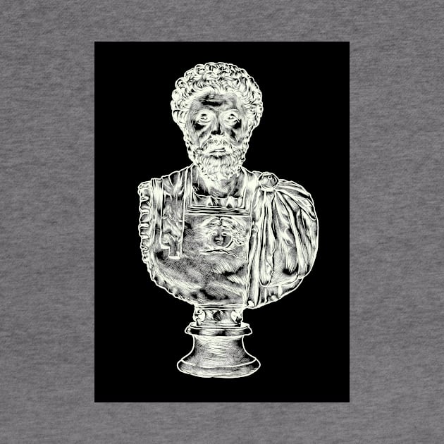 Philosopher King: Exploring the Wisdom of Marcus Aurelius by Holymayo Tee